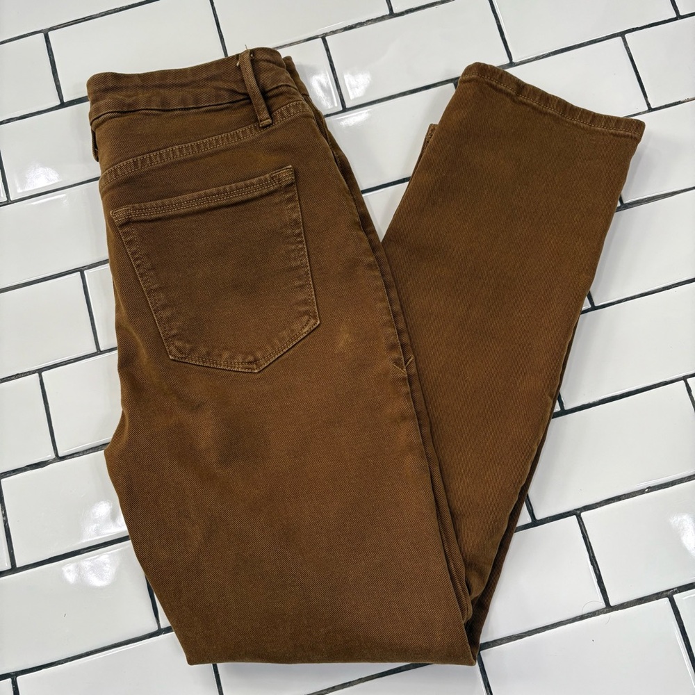 EUC Good American Brown Jeans